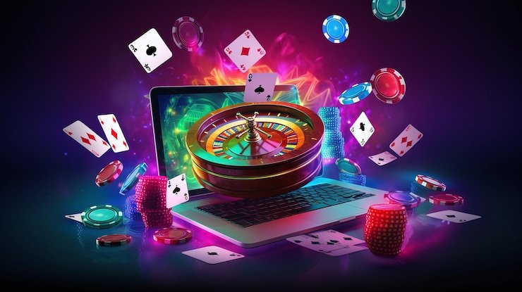Studio permainan Infinite Blackjack dengan dealer langsung dan antarmuka pemain cumi4d