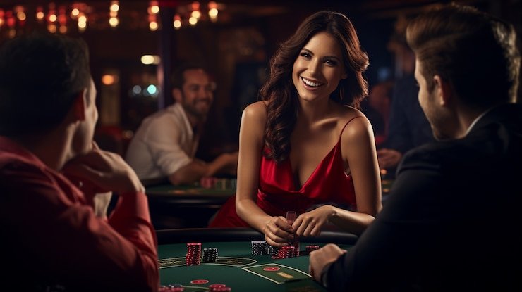 Antarmuka mobile Infinite Blackjack pada aplikasi cumi4d